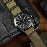 Infantry MDC analog watch stainless steel case back