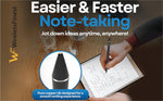 WirelessFinest replacement stylus pen paired with free silicone holder