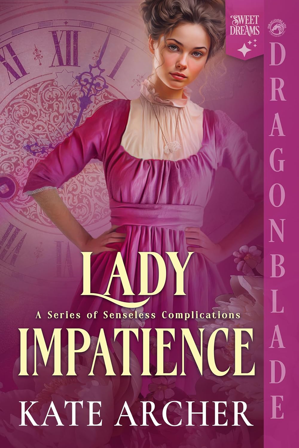 Kate Archer Lady Impatience Regency Historical Romance book cover front view
