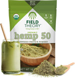 Field Theory Hemp Pro 50 Protein Powder 16 Ounce front view organic plant protein