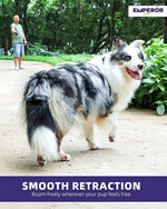 Emperor Pets pink heavy duty leash side profile