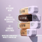 Maybelline Super Stay foundation 220 applicator and texture