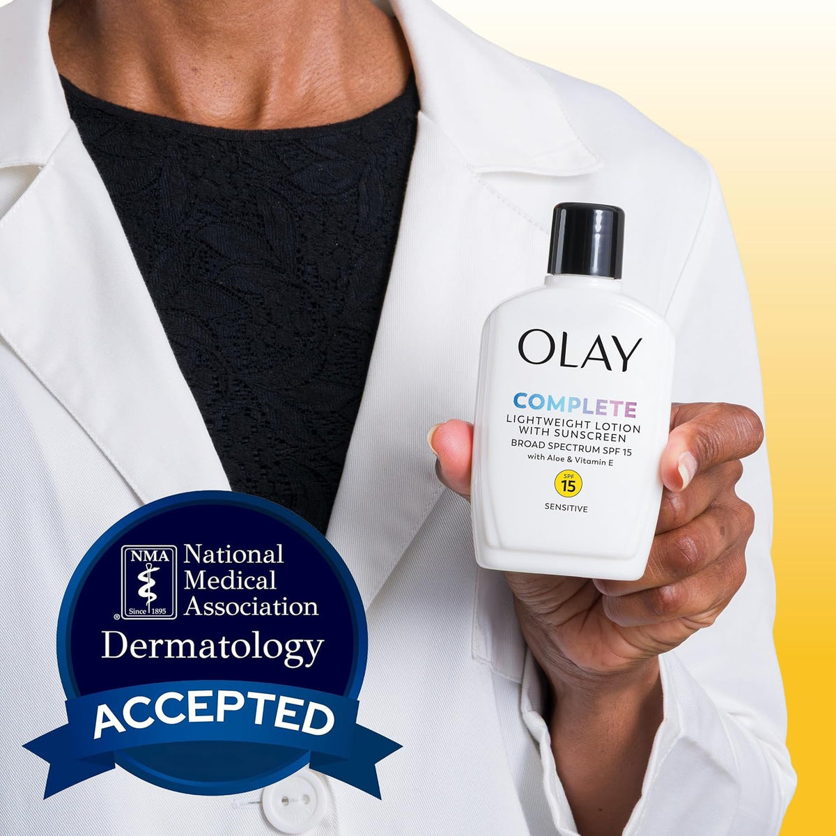 Olay Complete Lotion Moisturizer with SPF 15 Sensitive, 6.0 oz - Image 9