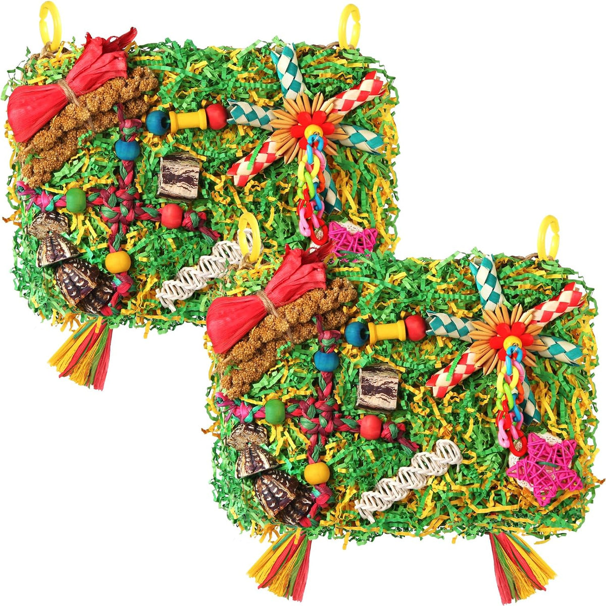 Premium bird cage vertical wonderland toy dimensions and layout