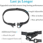 Close up of IyoShop leash dual padded handles