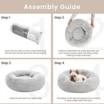 Non-slip silicone base of Love's Cabin pet bed