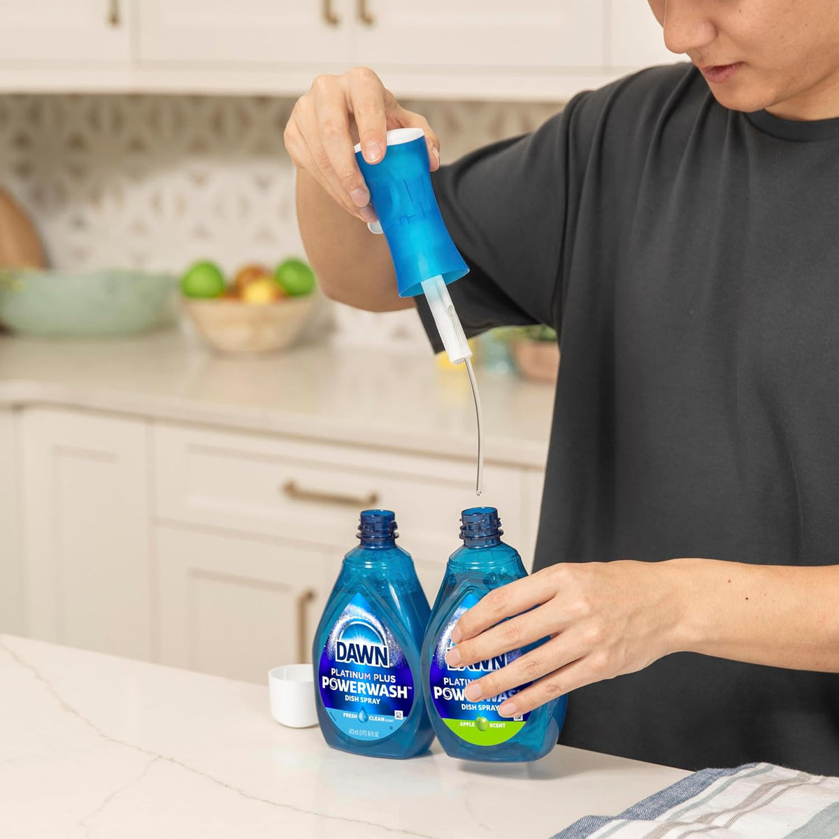 Dawn Powerwash Spray, Dish Soap, Dishwashing Liquid, Crisp Lilac, 1 Starter Kit, 16 Fl Oz - Image 11