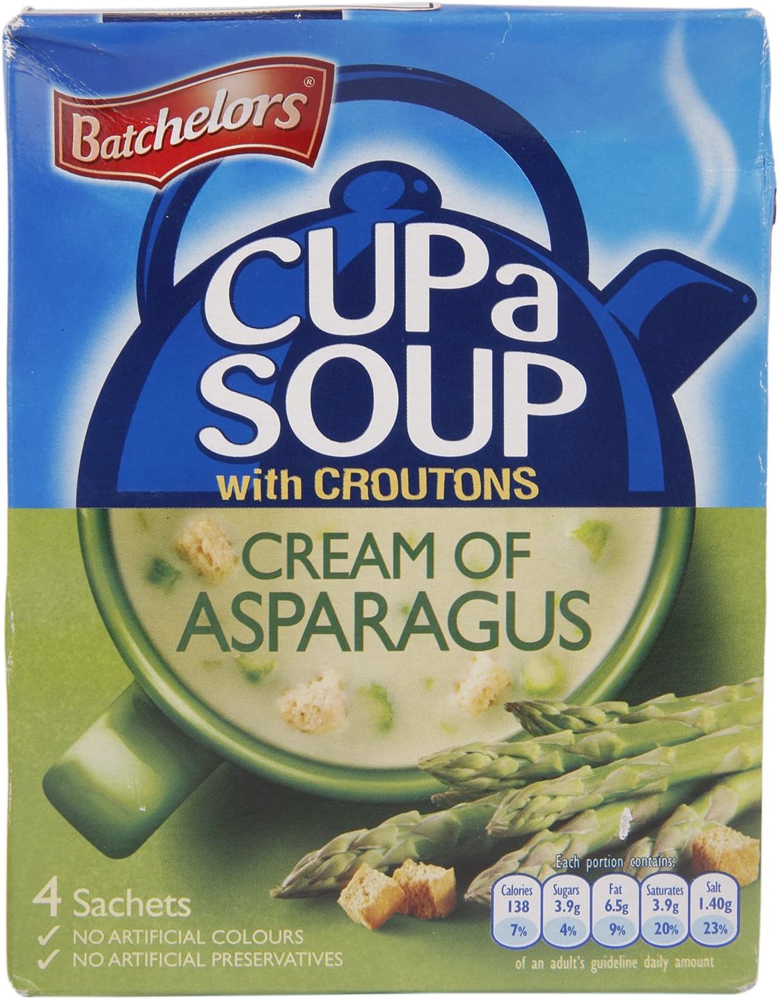 Batchelors Cup a Soup, Asparagus and Croutons, 117g - Image 1
