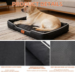Fummi dog bed waterproof layer demonstration