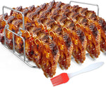 RUSFOL stainless steel rib rack front view