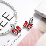 Dream land butterfly pendant close up detail