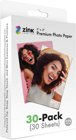 Zink instant photo paper 30 pack front packaging view