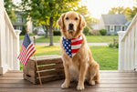 Easy tie-around fit for large dog breeds