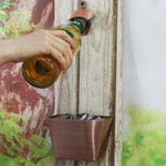 Luwanburg beer cap collector basket holding bottle tops