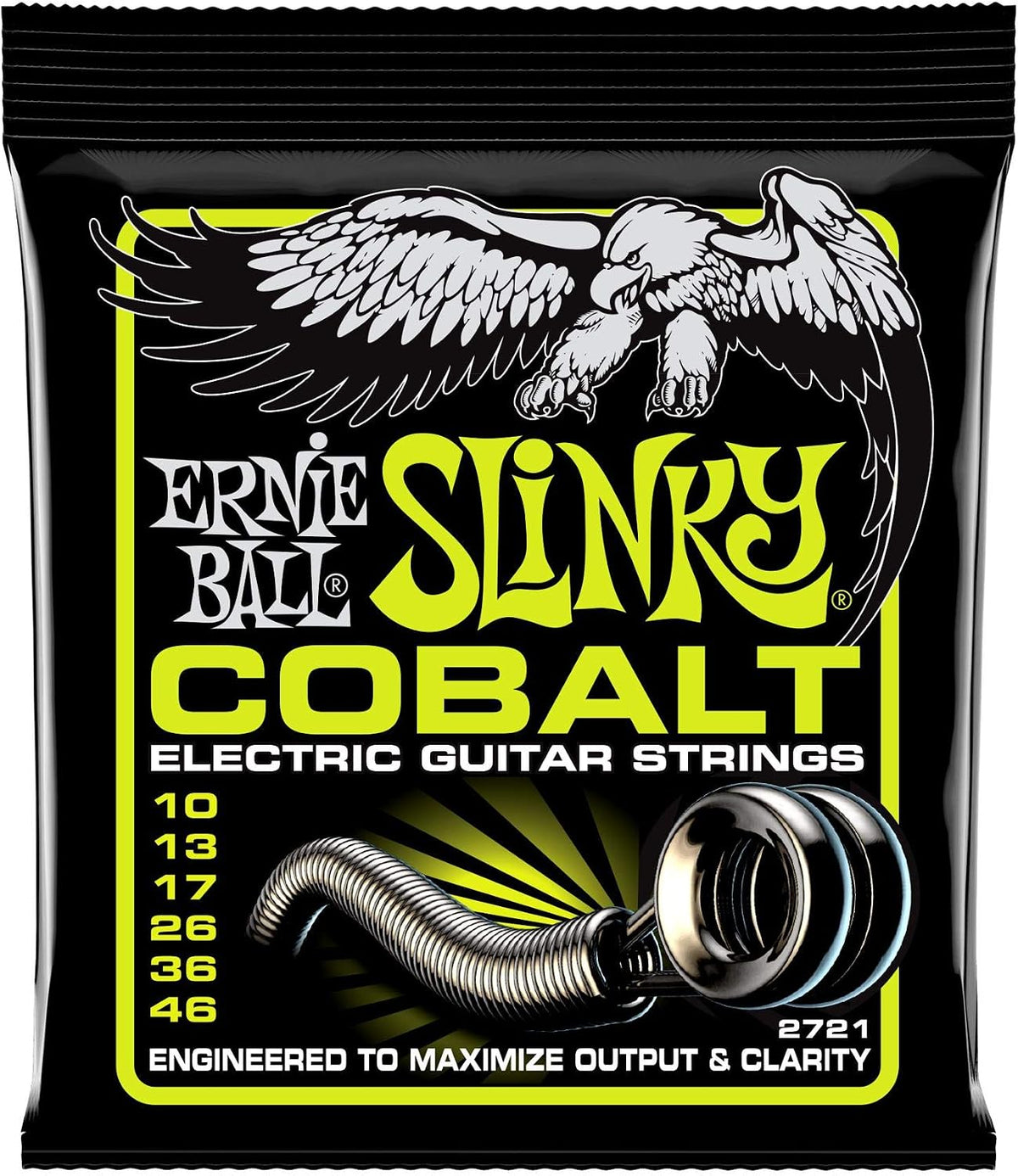 Ernie Ball Extra Slinky Cobalt Electric Guitar Strings, 8-38 Gauge (P02725) - Image 10