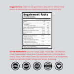 Dorado Nutrition testosterone gummies vegan and non-gmo label