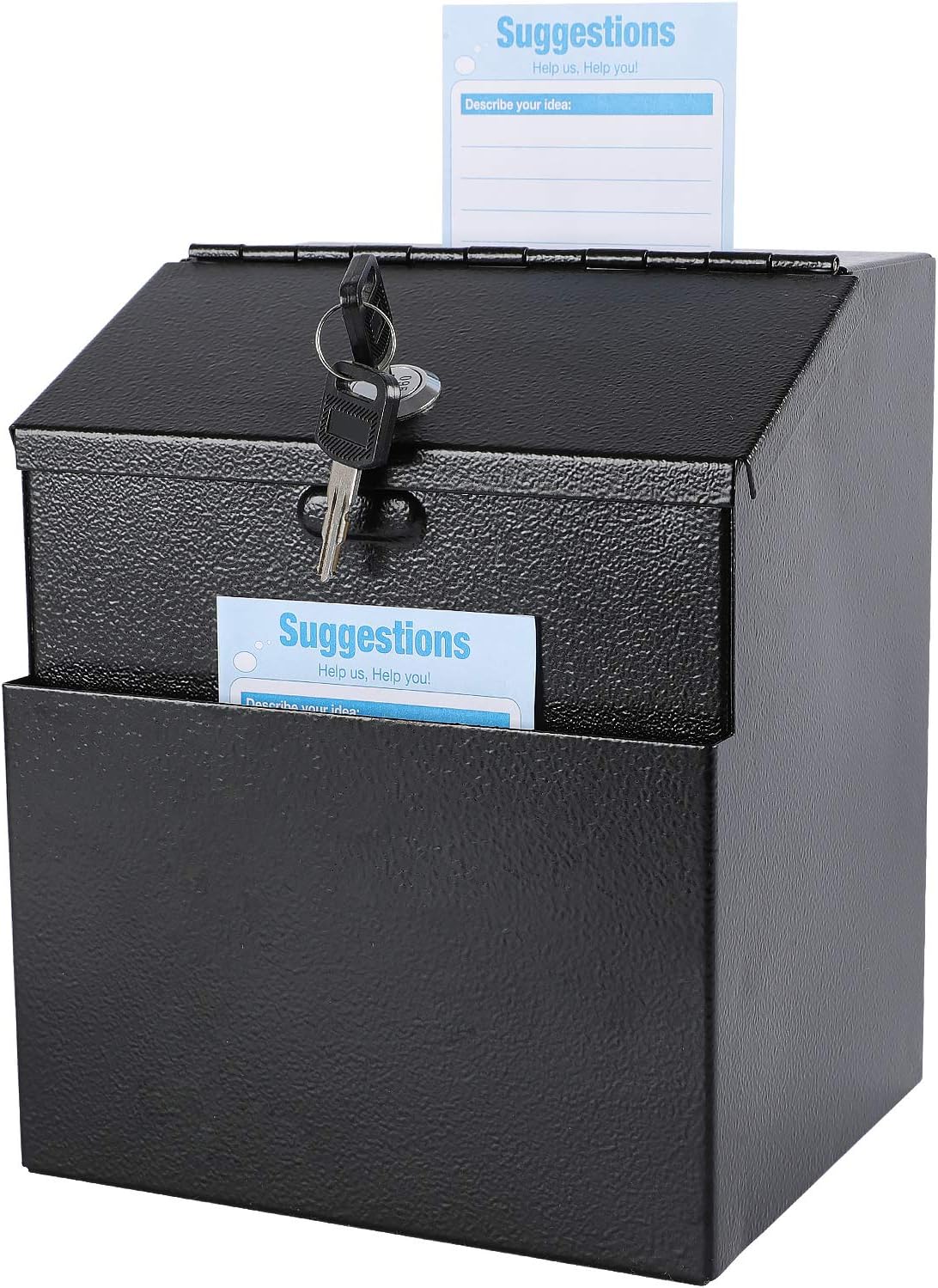 Xydled suggestion box front view