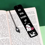 Raddimelo gothic bookmark displayed inside a book page