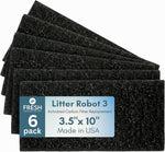 Fresh Headquarters Pre-Cut Activated Charcoal Filter - Compatible with Litter Robot 5, Evo and Litter Robot 4 Carbon Filters for Odor Control, Deodorizer & Dust Reduction Made in USA - 6-Pack - Image 9