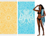 Widdonen Turkish Beach Towel,Extra Large 79x36,2 Pack,Quick Dry,Compact | Lightweight,Thin,Sand Free,Absorbent,Soft.Portable for Swimm,Pool,Bath,Picnic,Camping,Outdoor,Cruise Travel Essentials - Image 15