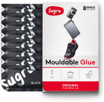 Sugru SBLK8 Mouldable Glue (Black, Pack of 8) - Image 1