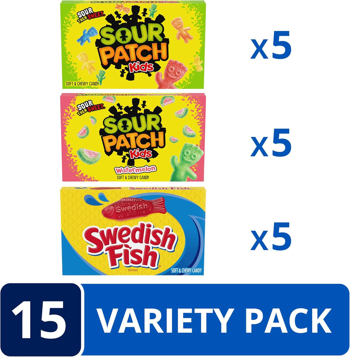 Sour Patch Kids Watermelon box highlighting the summer inspired juicy flavor profile.