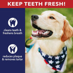 Pet Factory 100% Made in USA Beefhide 8" Rolls Dog Chew Treats - Natural Flavor, 10 Count/1 Pack - Image 9