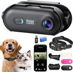 4K UHD Dog& Cat Pet Camera Collar, Video Recorder with Phone App View, Outdoor & Indoor POV Action Cam for Small and Medium-Size Dogs(Black - Pink Waterproof Collar - M, 128g) - Image 12