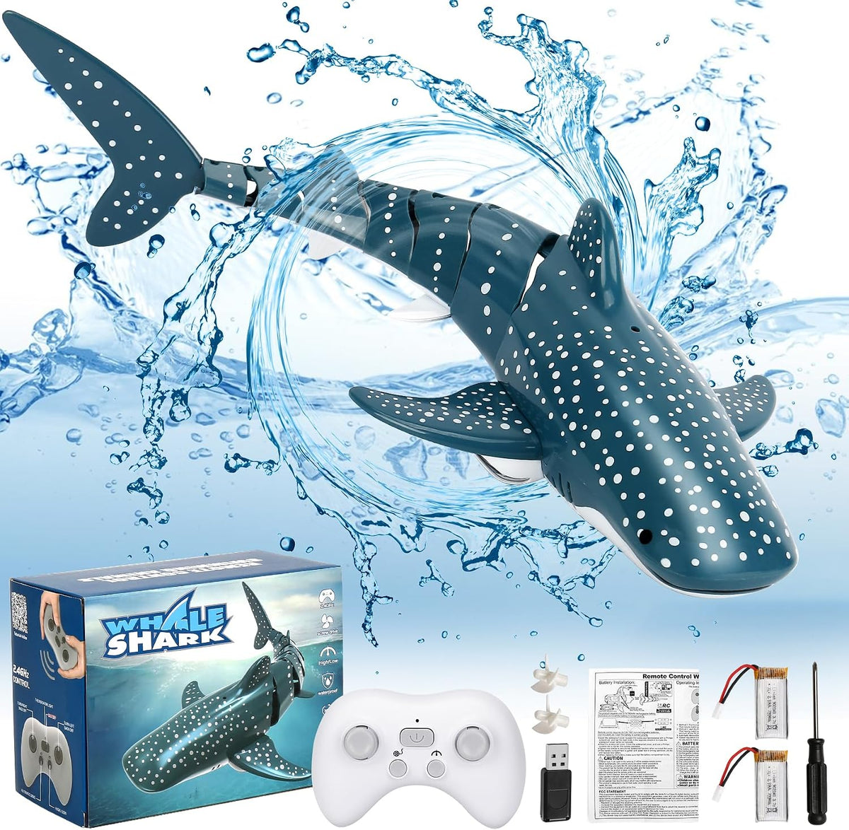GearRoot alligator toy dual-paddle propulsion system