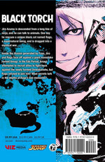 Back cover and spine details of Black Torch Volume 3 paperback book