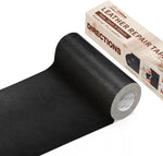 Onine leather repair tape front view showing black roll