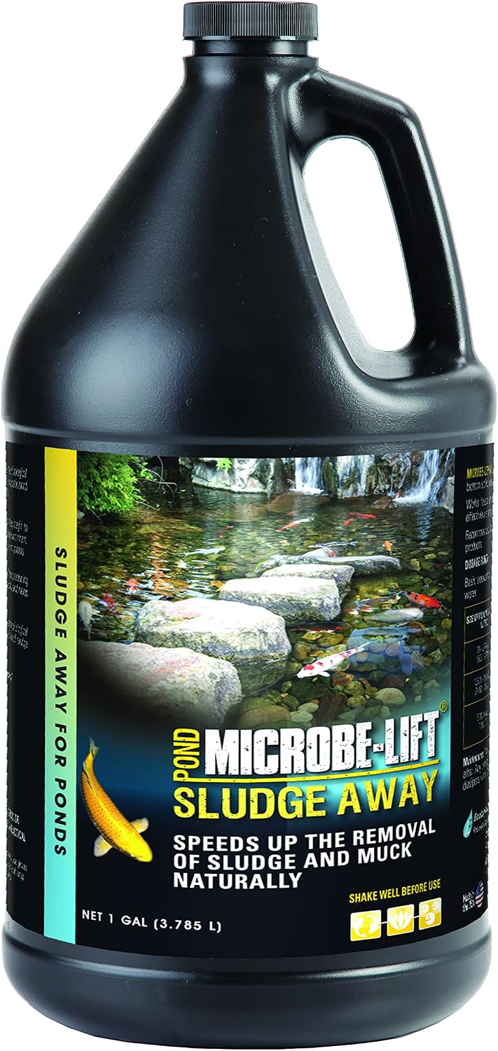 Microbe-Lift Sludge-Away gravel bed cleaning illustration