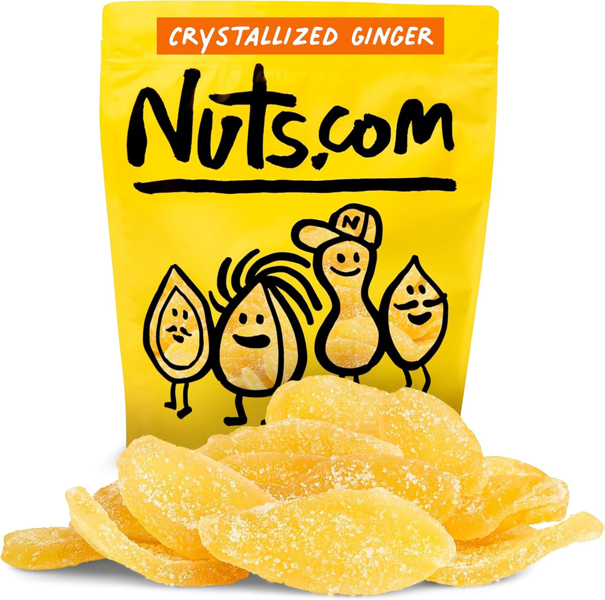 Premium dried ginger chunks for herbal tea infusion.