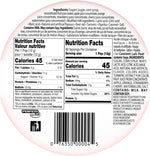 Sixty count Chupa Chups lollipop tub containing assorted flavors