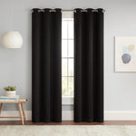 Eclipse Darrell Blackout Rod Pocket Curtain, 37x63, Indigo - Image 14