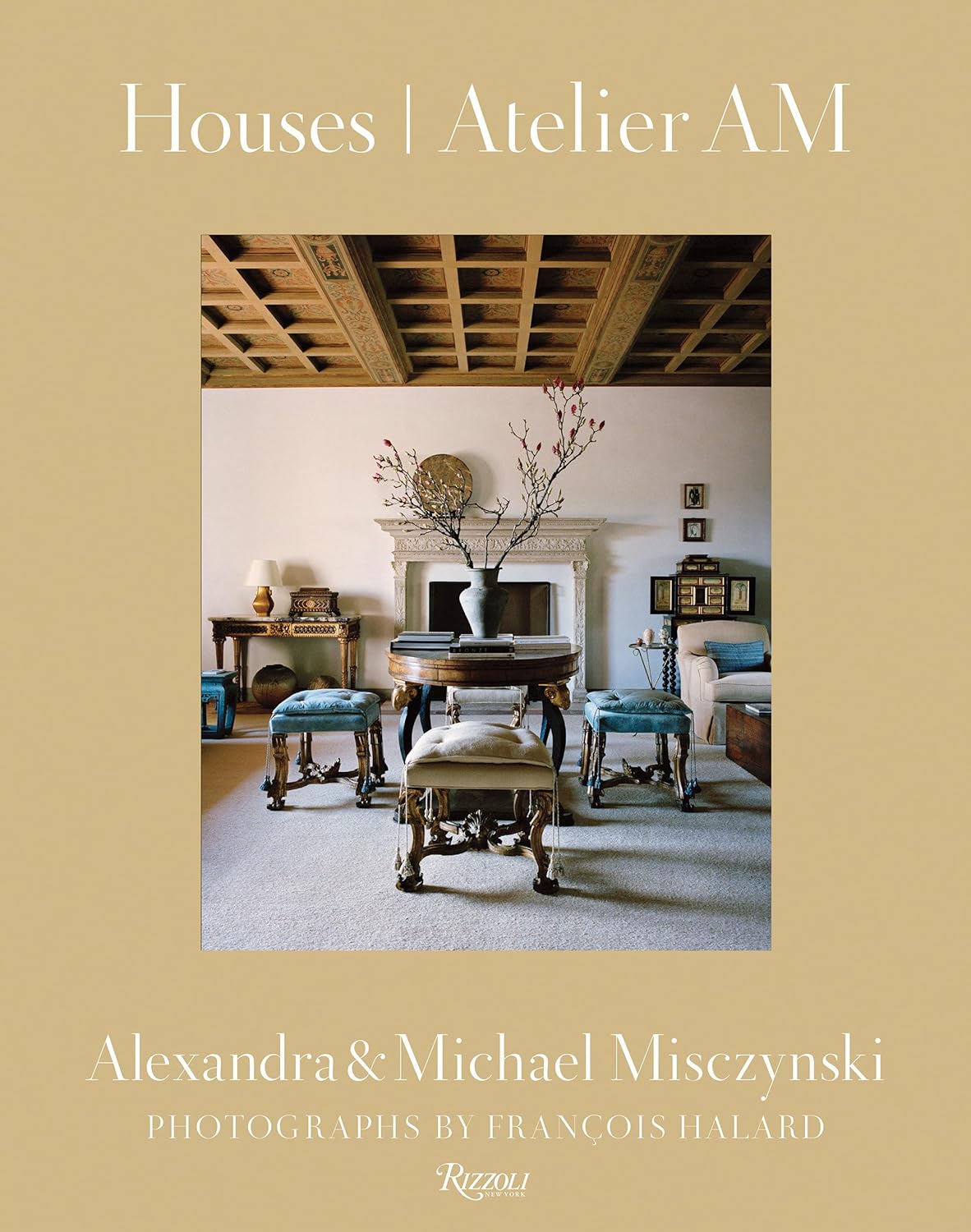 Houses Atelier AM hardcover book front cover showing interior design photography