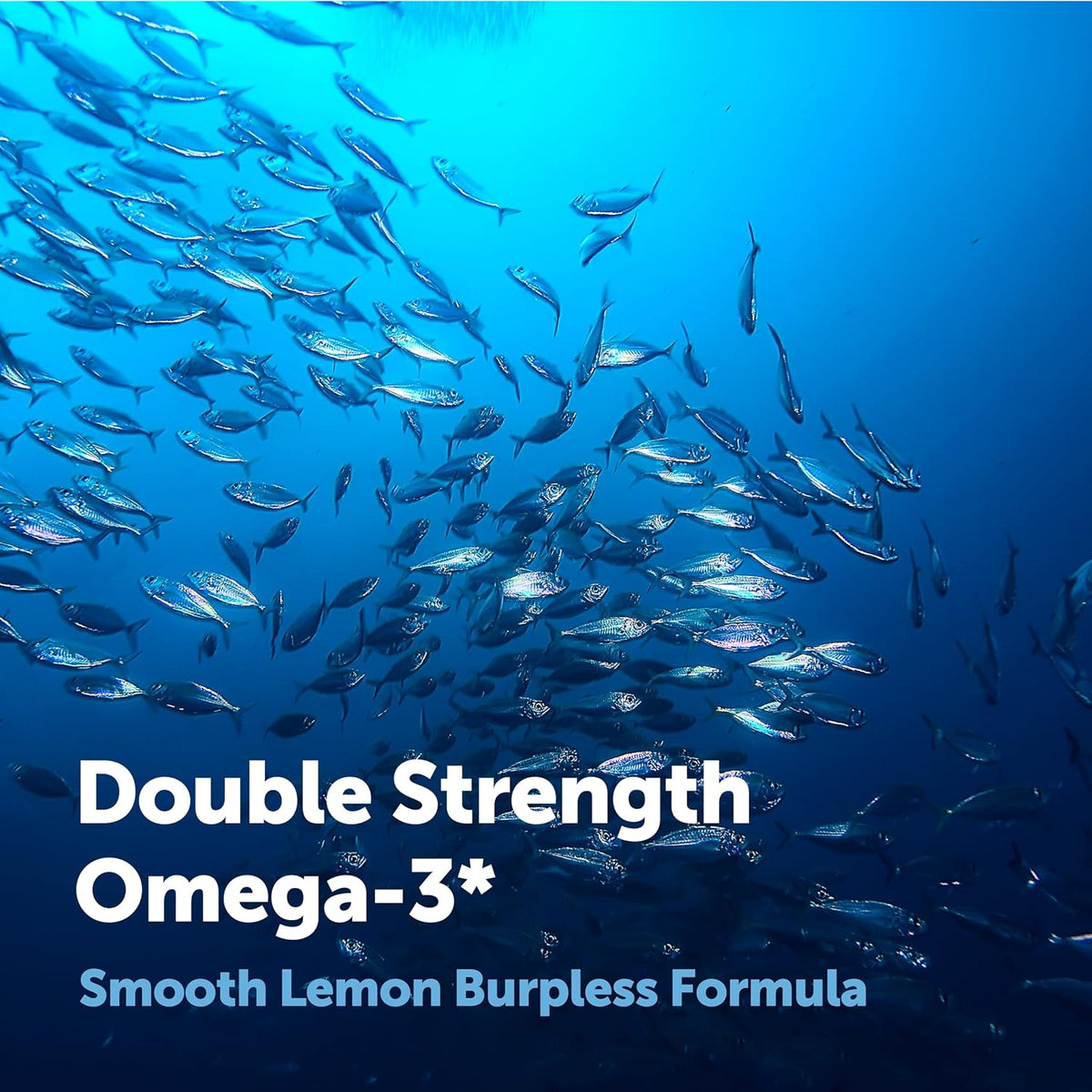 Micro Ingredients lemon flavored fish oil softgels closeup shot