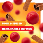 Fiery cinnamon jawbreaker candy ready for party bowl