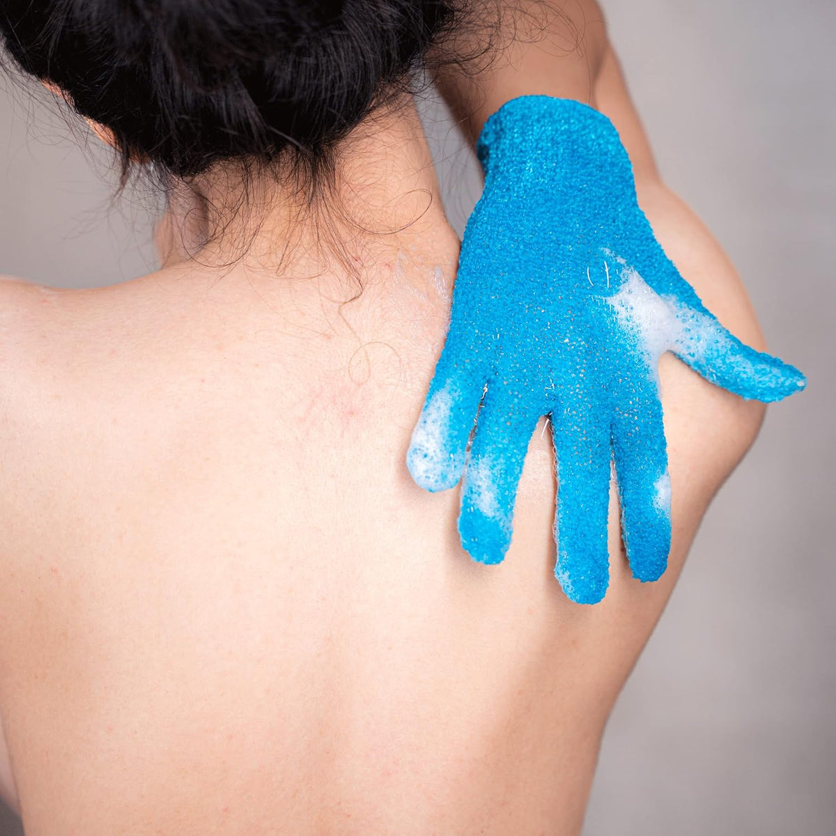 Slick Solutions spa massage gloves packaging display