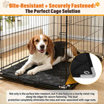 Diamond quilted fabric texture of Brobear crate pad