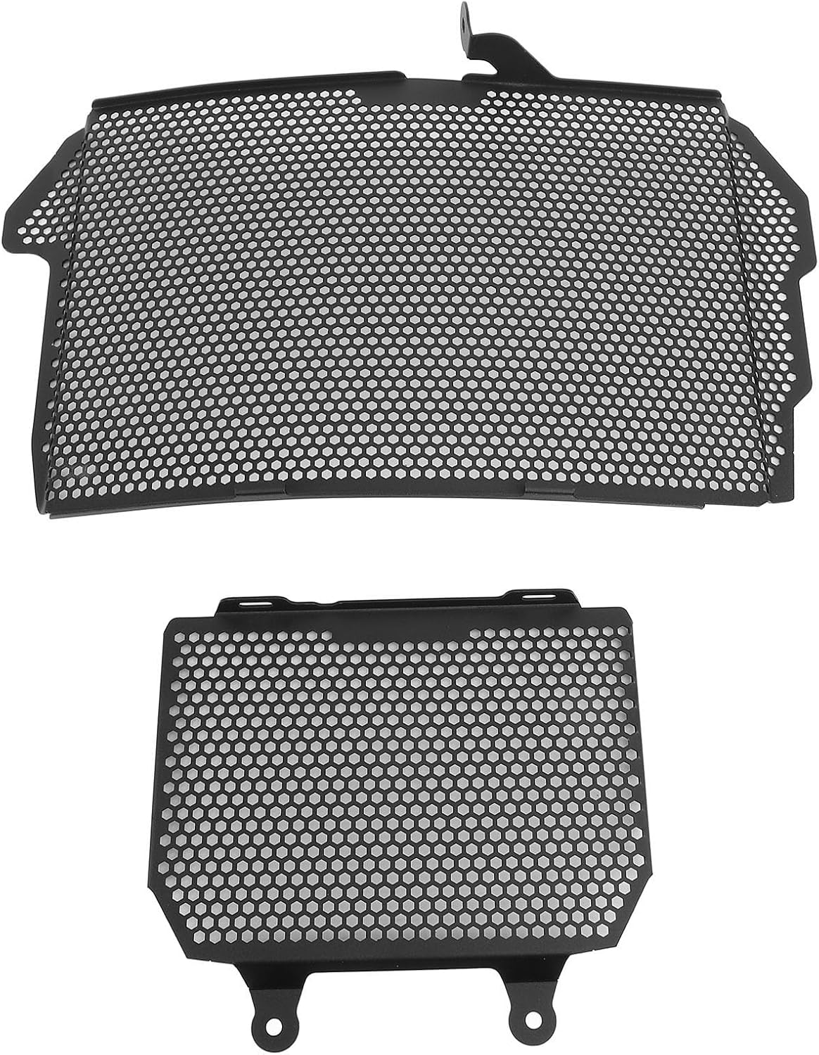 USQBUZHHK motorcycle radiator grille guard front view for Yamaha YZF R1 protection