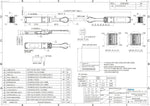 10Gtek 40GBASE-CR4 cable labeling and branding detail.