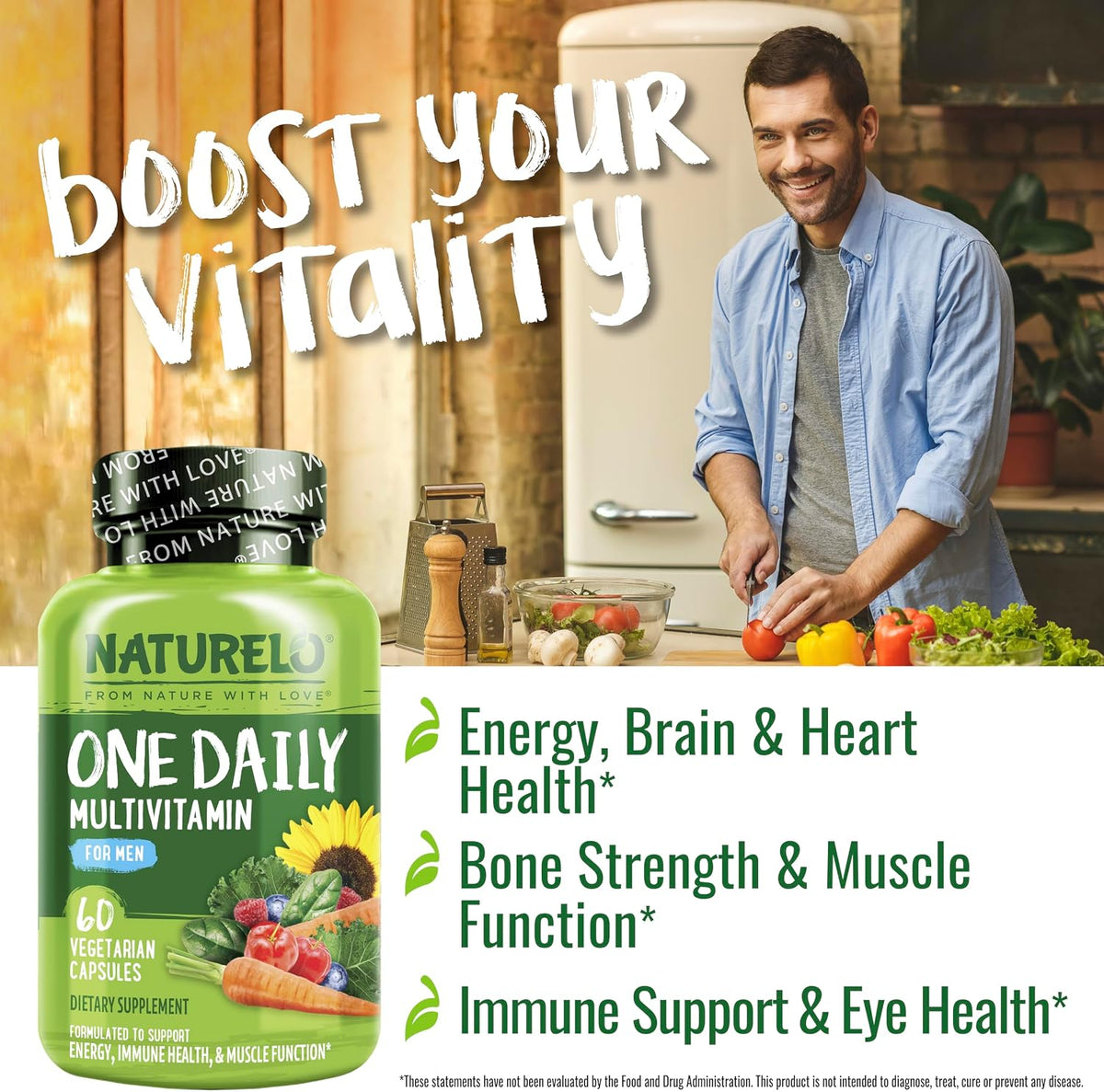 Naturelo magnesium glycinate complex capsule bottle back label