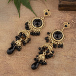 OIDIMS cubic zirconia earrings studio lighting shot.