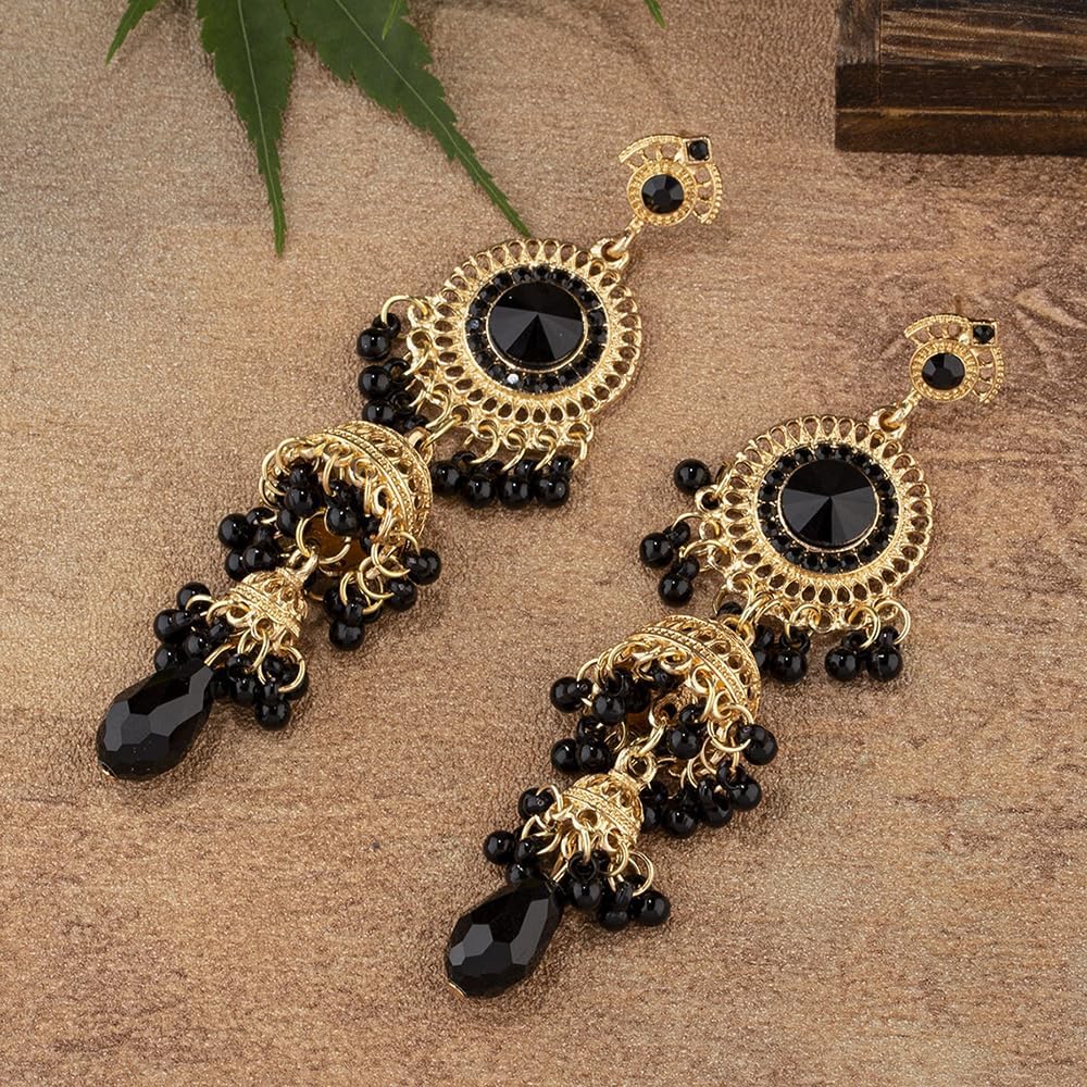 OIDIMS cubic zirconia earrings studio lighting shot.
