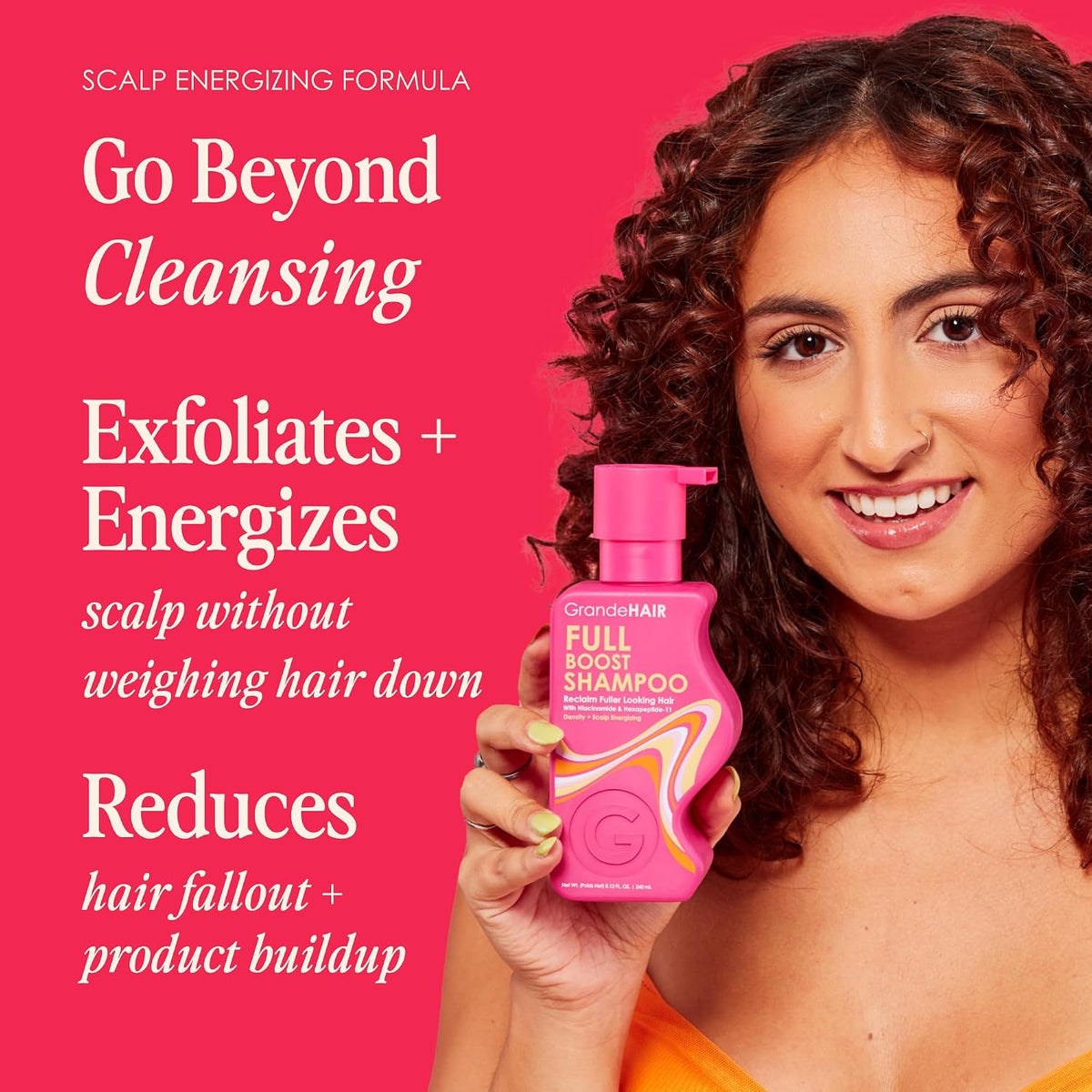Grande Cosmetics Full Boost pump bottle close up