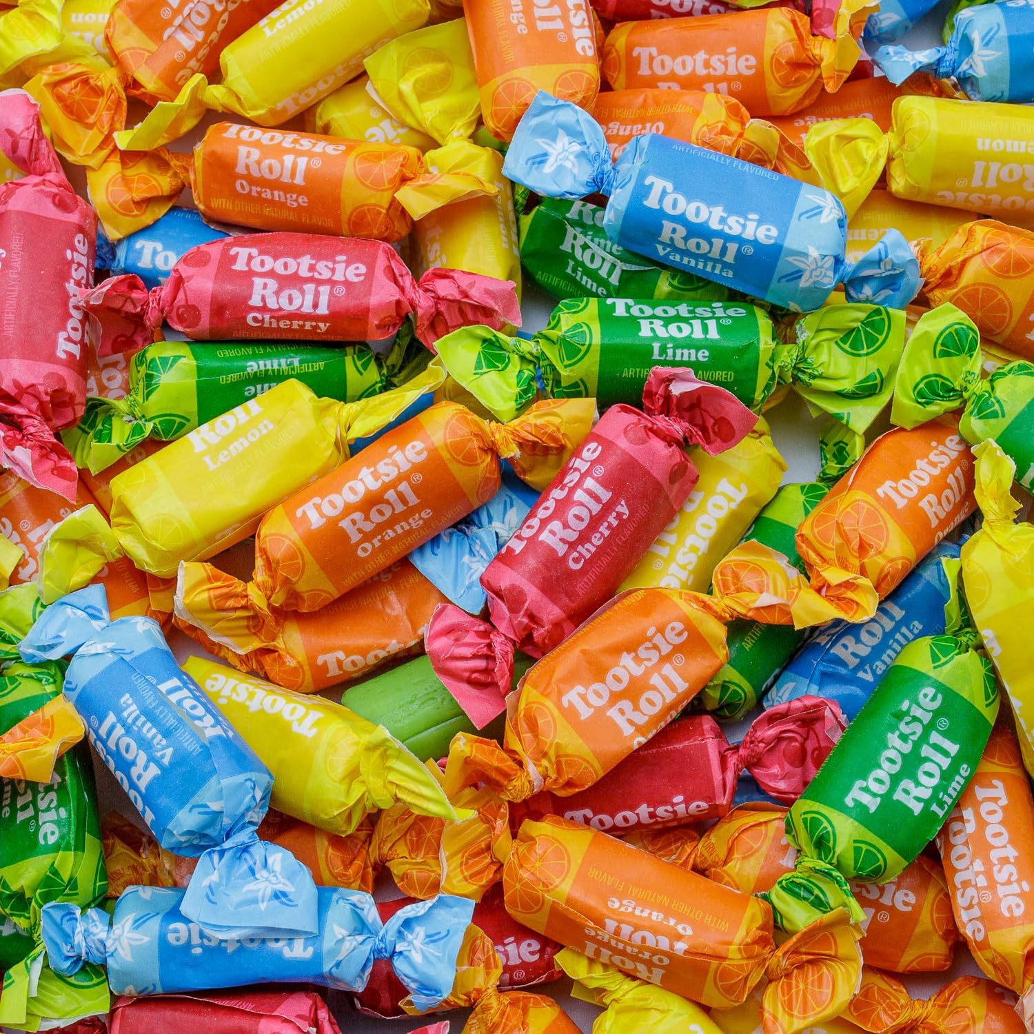 Donty Tonty Fruit Chews Candy 2 pound bulk bag front view