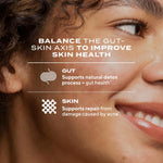 Murad Pure Skin Acne Supplements side view showing tablet benefits