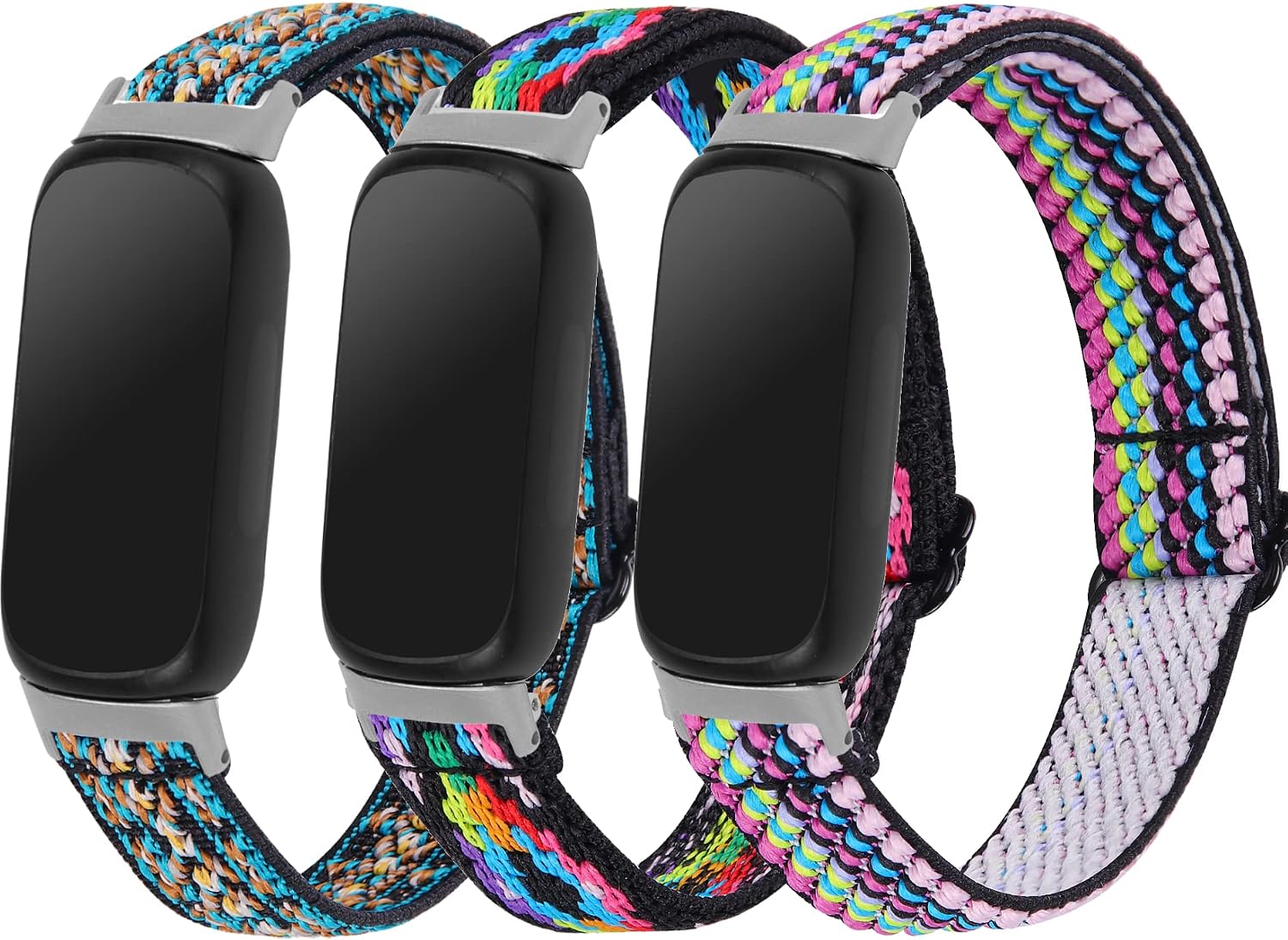 NineHorse replacement sport bands for Fitbit Inspire 3 front view
