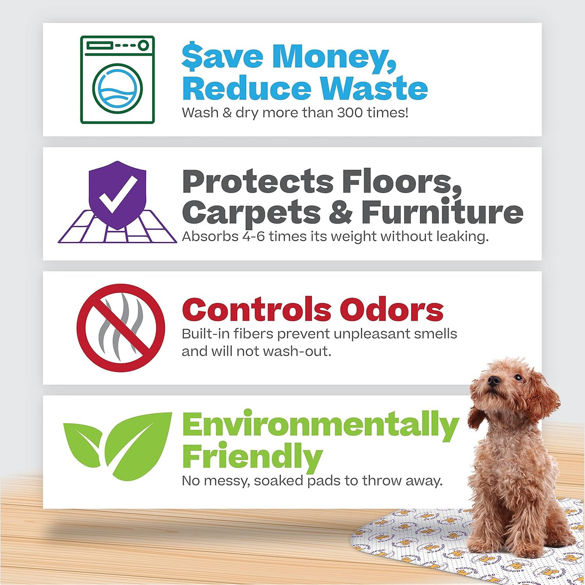 PoochPad absorbent fabric close up